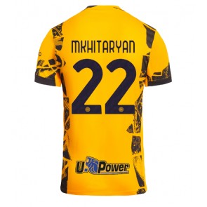 Inter Milan Henrikh Mkhitaryan #22 Rezervni Dres 2024-25 Kratak Rukavima